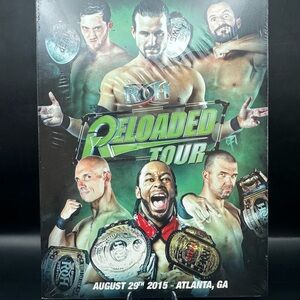 ROH Wrestling Reloaded Tour August 29, 2015 DVD Adam Cole, Jay Lethal New